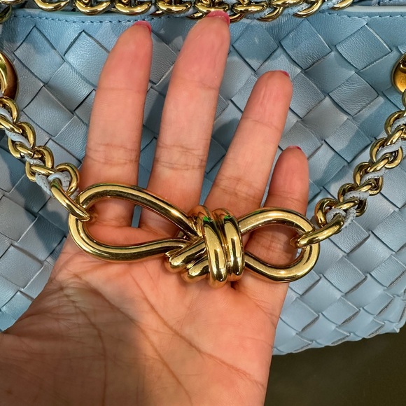 NEW Bottega Veneta small Andiamo in sold out baby blue! - Picture 6 of 9
